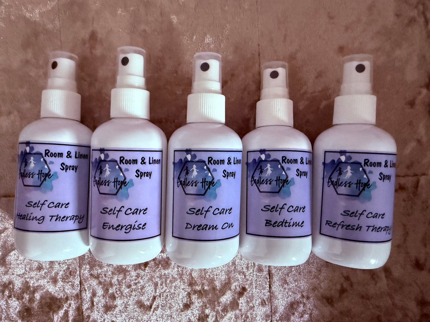 Room & Linen Sprays Self-Care Range (Set of 5)