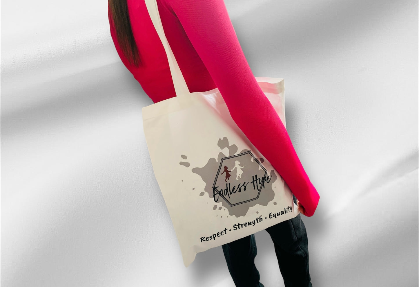 Two bags set, canvas and eco friendly