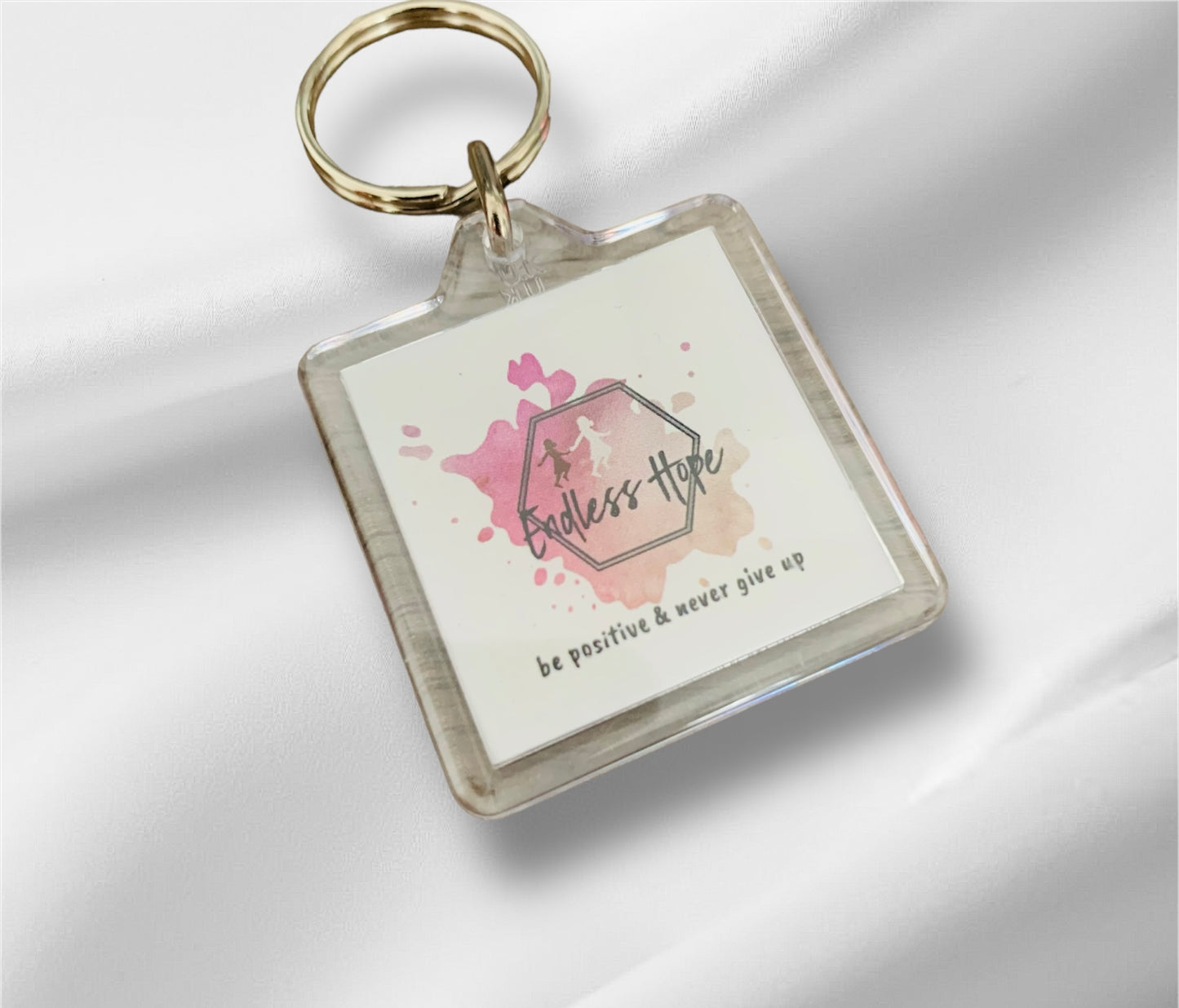 Double sided keyrings